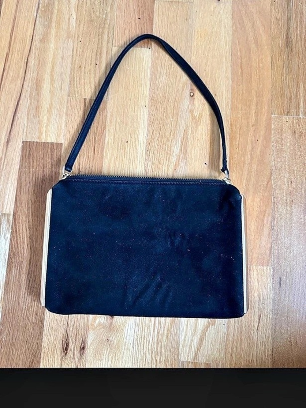 Le Chateau Black Wristlet Crossbody